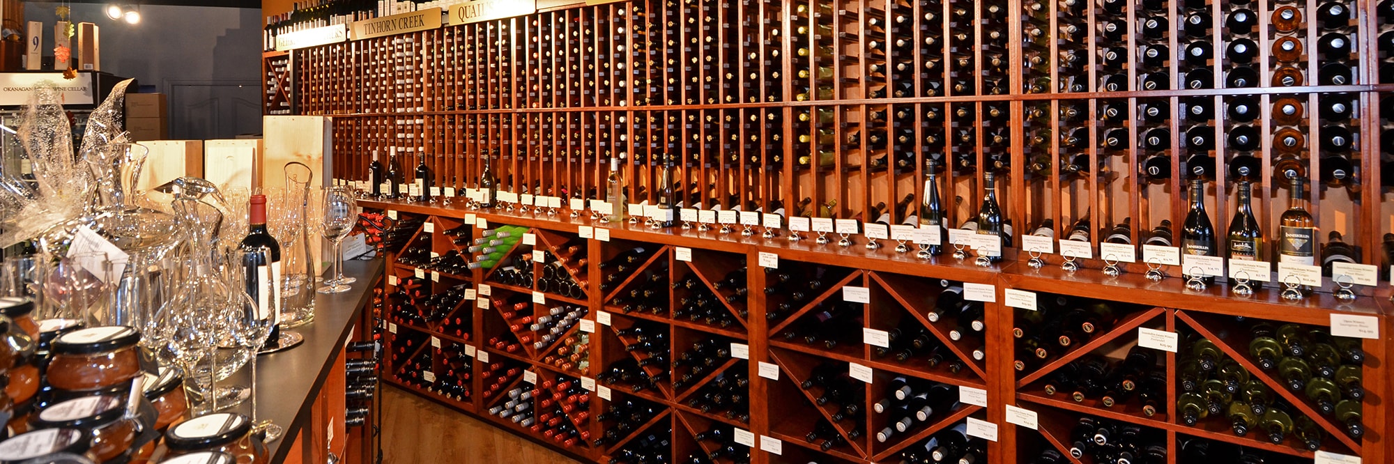 Okanagan Estate Custom Wine Cellar