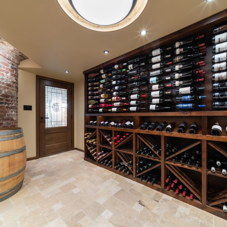 Tones of Heritage Custom Wine Cellar by Wine Cellar Depot